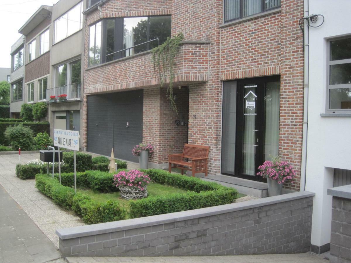 Aan De Vaart Apartman Mechelen Kültér fotó